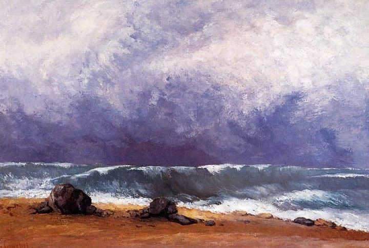 Gustave Courbet The Wave 3